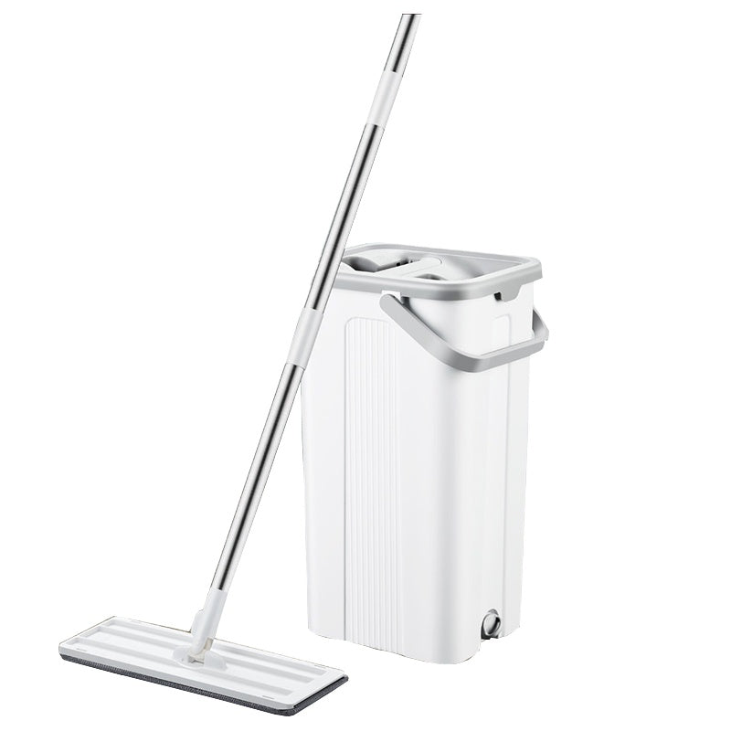 Big Bucket Flat Vertex Self-Squeeze Mop with Bucket – Wet and Dry Cleaning