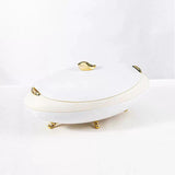 Big Size Oval Insulated Hotpot with Heat Preservation 4L Hotpot Plate & Dish Warmers