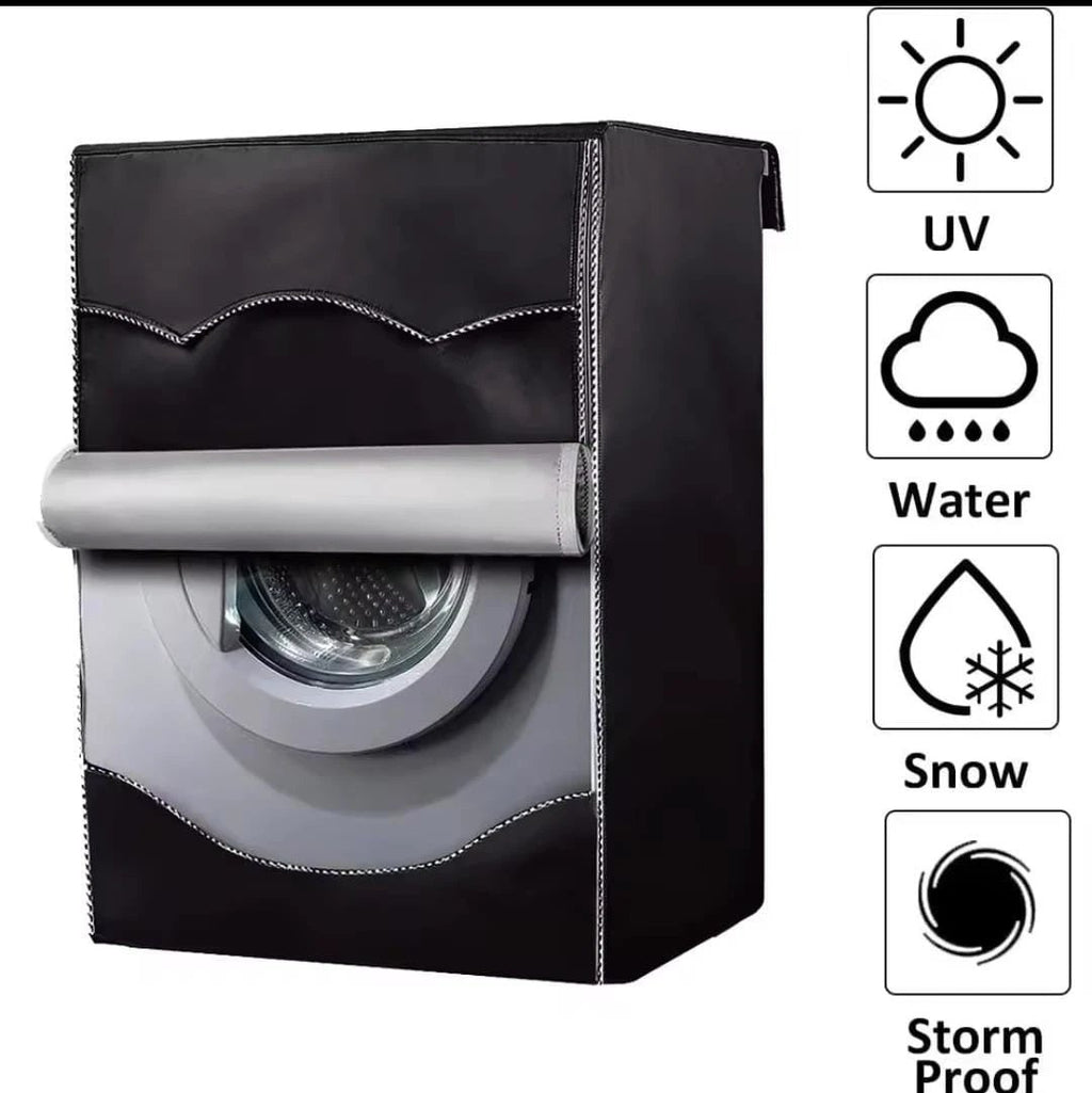 Waterproof Washing Machine Cover – Front Load – 12kg Fit – Heavy Duty Laundry Appliance Accessories Washer & Dryer Accessories