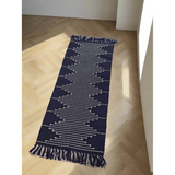 Bohemian Geometric Rugs with Tassels Stylish Indoor Area Rugs 60cm x 130cm