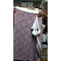 Bohemian Knitted Throw Blanket with Tassels – 150x200cm | Soft Sofa & Bed Cover Throw Blanket Blankets