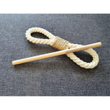 Boho Rustic Farmhouse Style Curtain Holders Elegant Rope Design