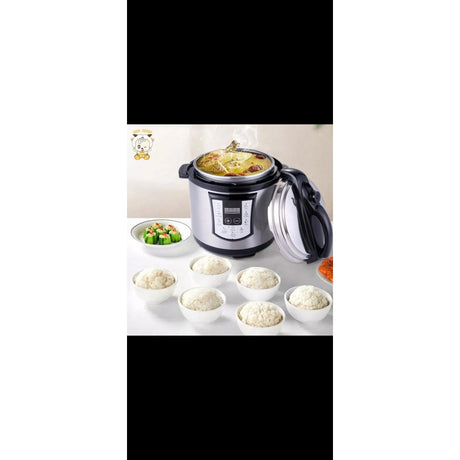 Bosch Electric Pressure Cooker 6 Litres with 3 Pin Plug for Fast and Versatile Cooking