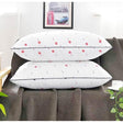 Breathable Fiber Filled Pillows | Comfortable Microfiber Fabric | Deep Sleep Support for Home Beds | 74*48CM, customized | 2pcs