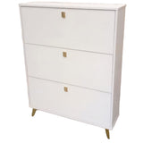 Bucket Flip Shoe Cabinet Double Layer