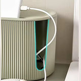 Cable Organizer Box – Green Plastic Cable Management Storage for Home & Office