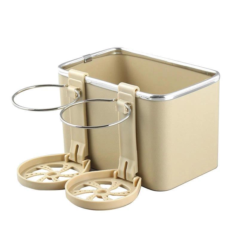 Car Armrest Organizer with Phone Slot, Bottle Holders, and Tissue Box 61cm x 41cm Car accessories Vehicle Organizers