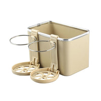 Car Armrest Organizer with Phone Slot, Bottle Holders, and Tissue Box 61cm x 41cm Car accessories Vehicle Organizers