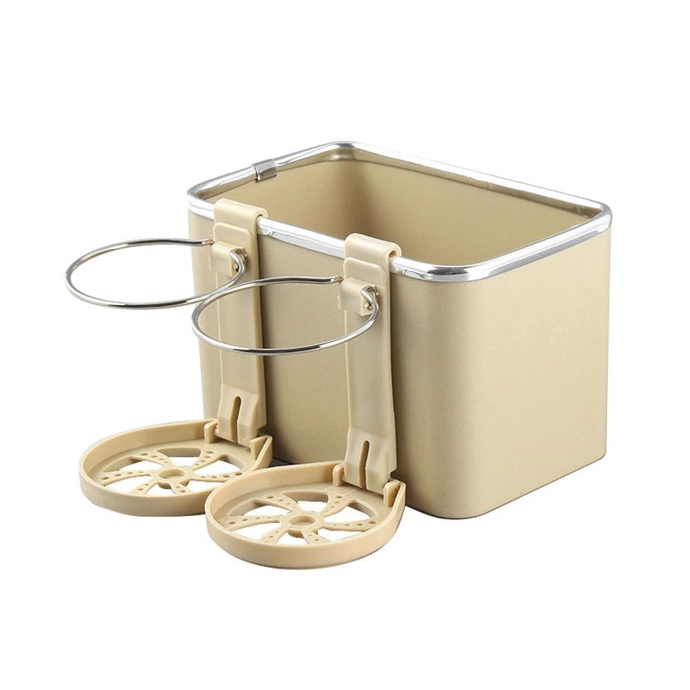 Car Armrest Organizer with Phone Slot, Bottle Holders, and Tissue Box 61cm x 41cm Car accessories Vehicle Organizers