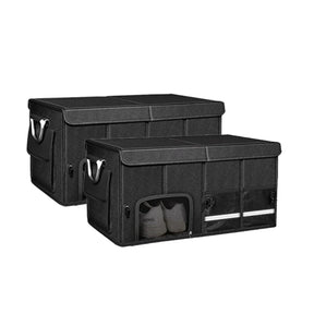 Car Trunk Foldable Storage Box Organizer – Large Capacity 60 × 35 × 30 cm Storage and organization Vehicle Organizers