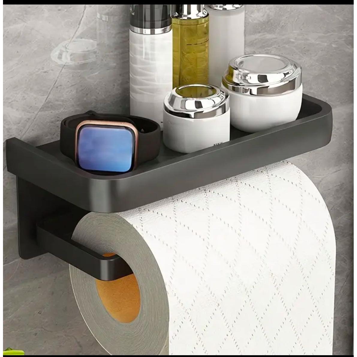 Carbon Steel Toilet Paper Holder with Easy Installation
