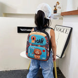 Cartoon Themed School Bags Backpacks Fun & Durable For Kids