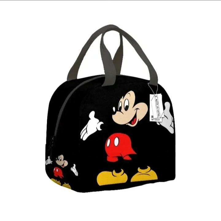 Cartoon Themed Thermo Insulated Lunch Bags Cute & Functional Food Storage for Kids & Adults