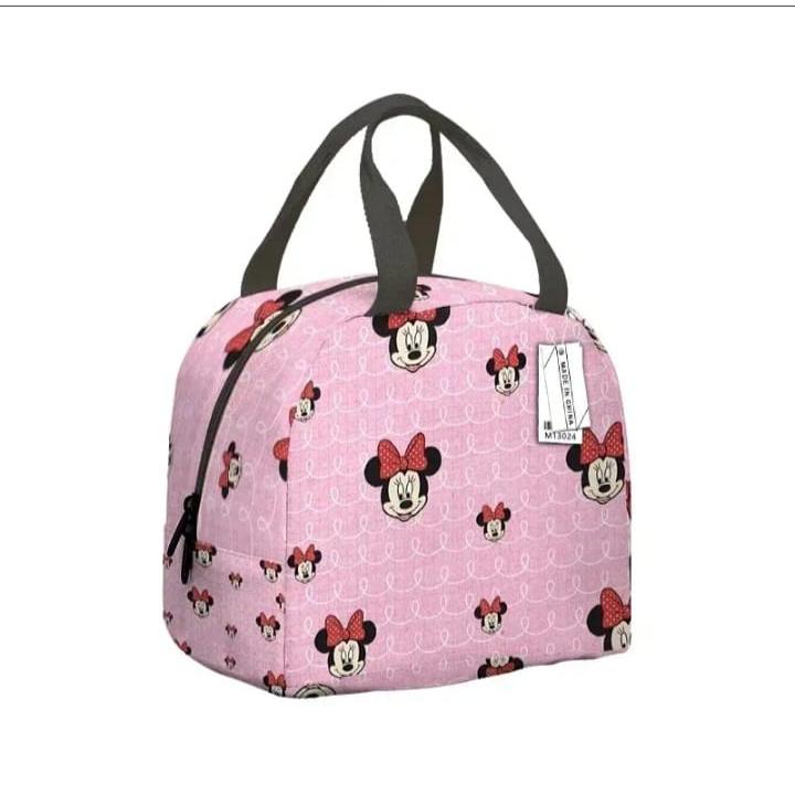 Cartoon Themed Thermo Insulated Lunch Bags Cute & Functional Food Storage for Kids & Adults