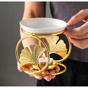 Ceramic Candle Holder & Essential Oil Burner Candle holder Home Fragrance Accessories