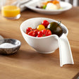 Ceramic Oval Bowl with Handle Tableware Bowls