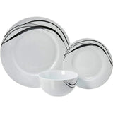 Ceramic Quality 16 Pcs Classique Dinner Set | Midnight | Perfect For Hosting Dinner Parties, Special Celebrations, & Enhancing Everyday Dining Experience