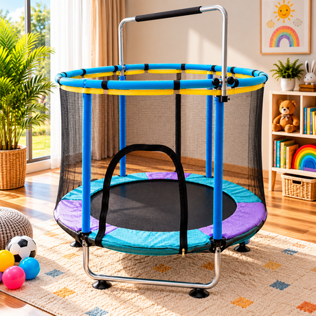 4ft Kids Trampoline With Safety Net Trampoline Trampolines