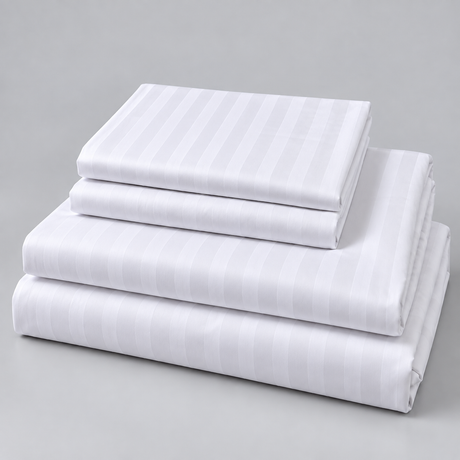 Striped Bedsheets Set Durable Comfort For Modern Bedrooms Bedding Bedding