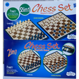 Chess & Checkers 2-in-1 Game Set for Kids and Family Mind Engagement