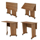 Chicago Folding Desk with Wheels.