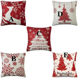 Christmas Pillow Covers 45x45cm Decorative Throw Cushion Covers