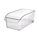 Clear Acrylic Fridge & Multipurpose Organizer Bin – 36.5 x 18.3 x 12.1 cm – Large Capacity
