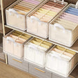 Clear Grid Steel Frame Storage Box Clothes Organizer for Pants Underwear & Socks Closet Systems Closet Organizers