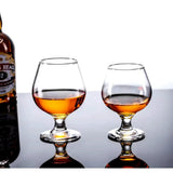 Cognac|Brandy|Large Wine Glass Set Color: Elegant Gold Capacity: 330ml per glass Material: Premium-quality glass Set Contains: 6 glasses Tableware