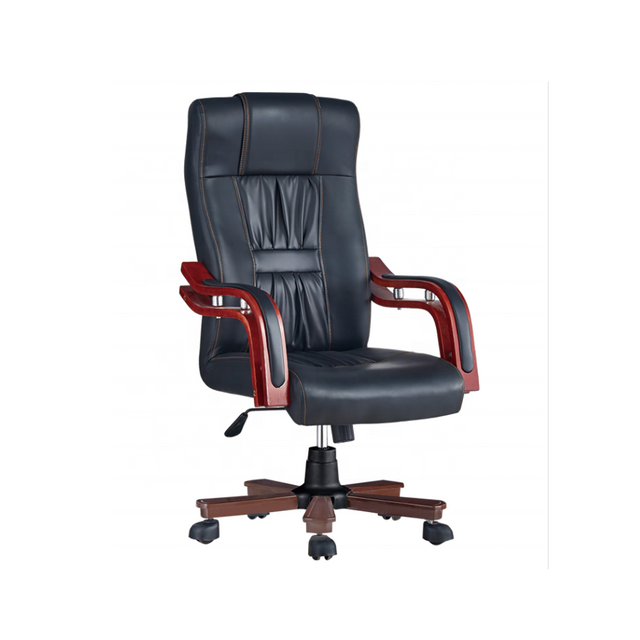 Comfortable PU Leather Boss Chair | High Back Executive Meeting Chair | Swivel Office Furniture