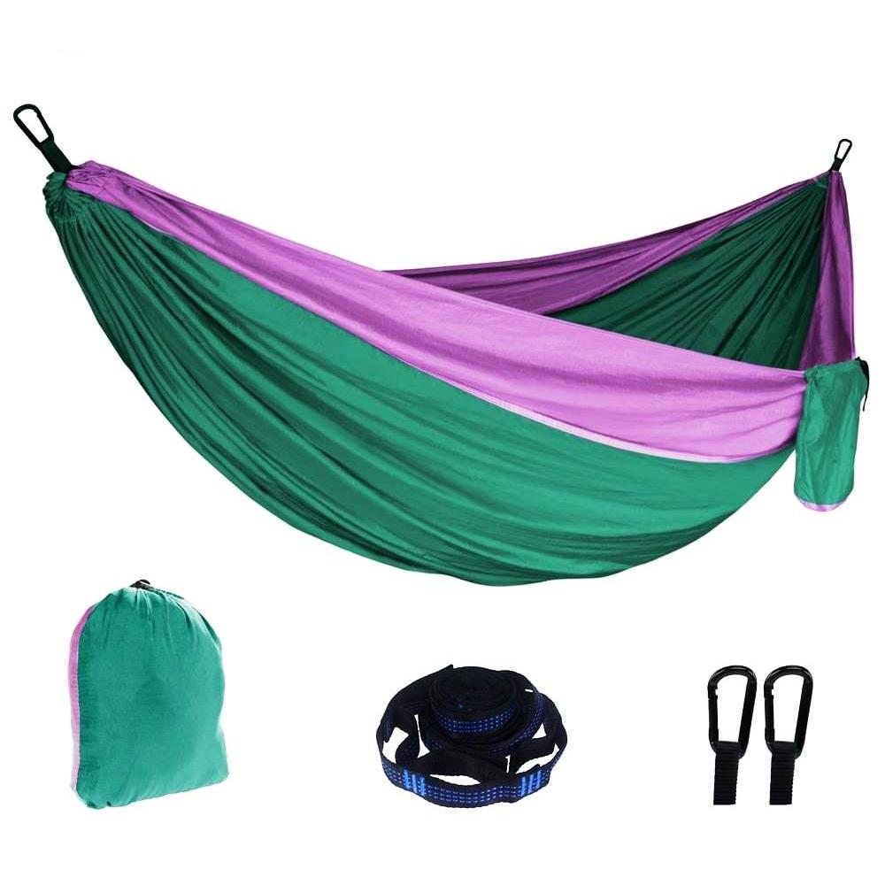 Comfortable and Durable Hammock | Outdoor Hanging Bed with Multiple Color Options
