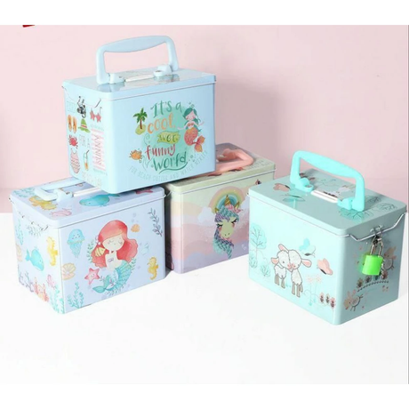 Cool World Piggy Bank Stylish & Secure Savings Box Kids Essentials Piggy Banks