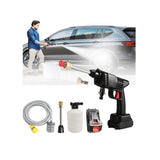 Cordless Electric Car Pressure Washer 48V Rechargeable Portable Power Cleaner with 8000mAh Battery and Carrying Case