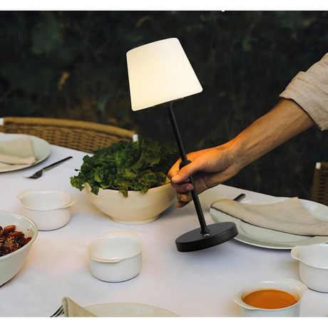 Cordless LED Rechargeable Table Lamp modern & portable.