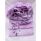 Cotton Bedsheets Set | 2 Flat Bedsheets, 1 Fitted Bedsheet, 2 Pillowcases | Size 6*7