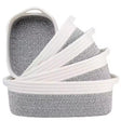 Cotton Rope Basket Set /5 Pieces