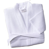 Cotton Waffle Bathrobe for Men and Women Soft, Lightweight & Absorbent