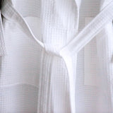 Cotton Waffle Bathrobe for Men and Women Soft, Lightweight & Absorbent