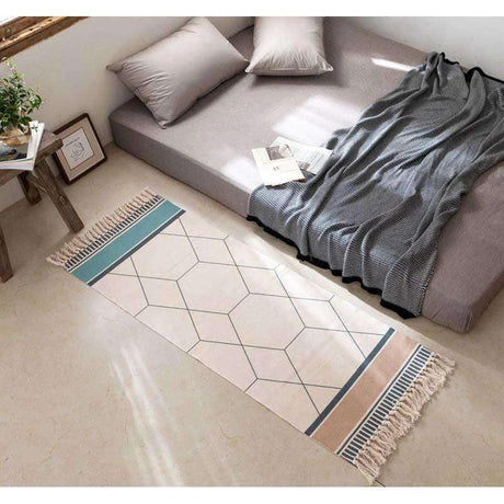 Cotton Woven Rugs | Versatile & Stylish Living Room Decor Rugs