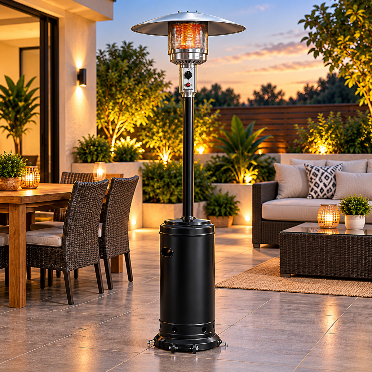 Outdoor Gas Patio Heater RG/549, Black