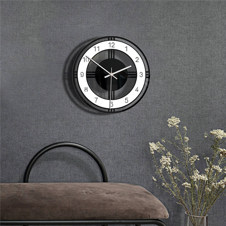 Creative 30cm Acrylic Wall Clock Modern Nordic Minimalist Silent Design