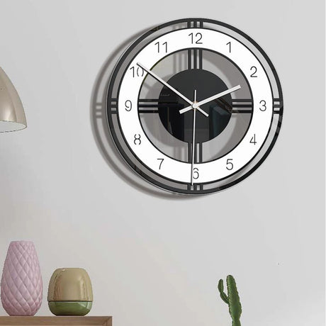 Creative 30cm Acrylic Wall Clock Modern Nordic Minimalist Silent Design