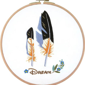 Cross Stitch Kit with Bamboo Embroidery Pavilion Hoop 20cm with User Manual Cross stitch kit Artwork
