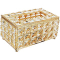 Crystal Serviette Holder with Elegant Tabletop Design Glass holders Serveware