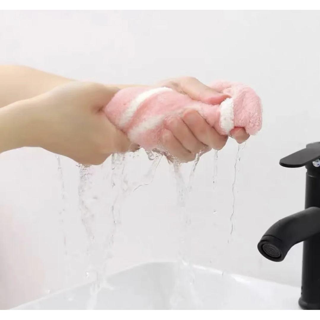 Cute Decorative Hand Towels Set of 4, Soft and Stylish for Bathroom or Kitchen use multi colour