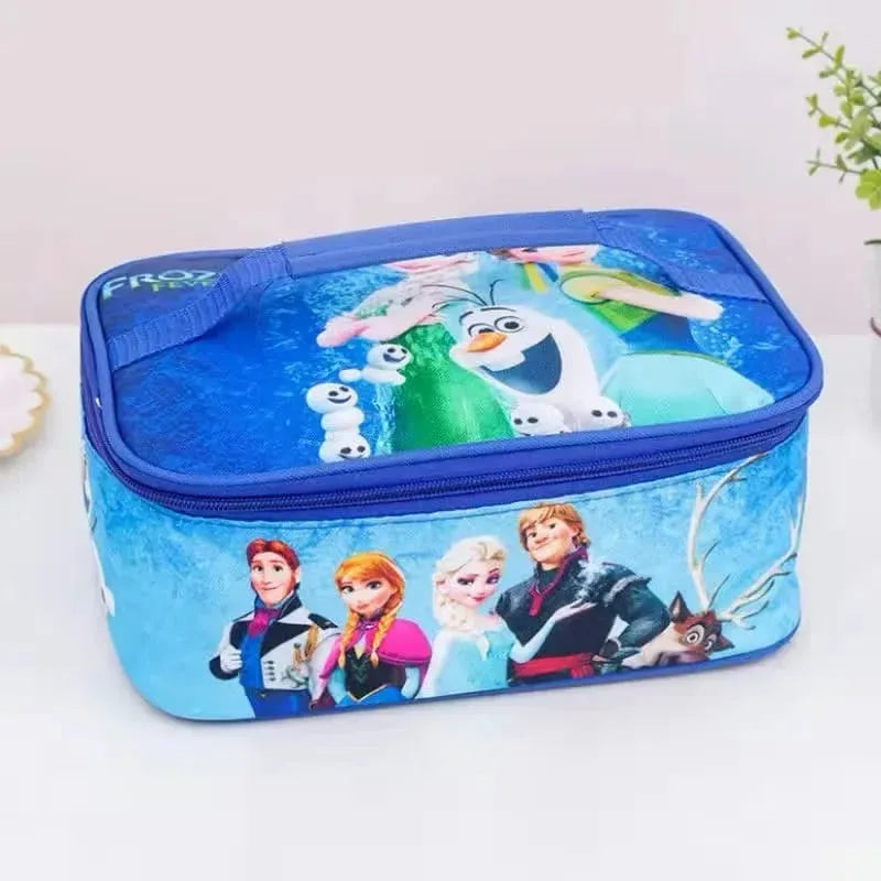 Cute Disney Cartoon Kids Lunch Box Bag – Thermo Insulated Animal Print