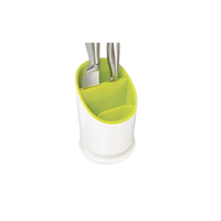Cutlery Drainer Organizer Efficient Utensil Storage Durable PP+TPR Material Utensils Kitchen Utensil Holders & Racks