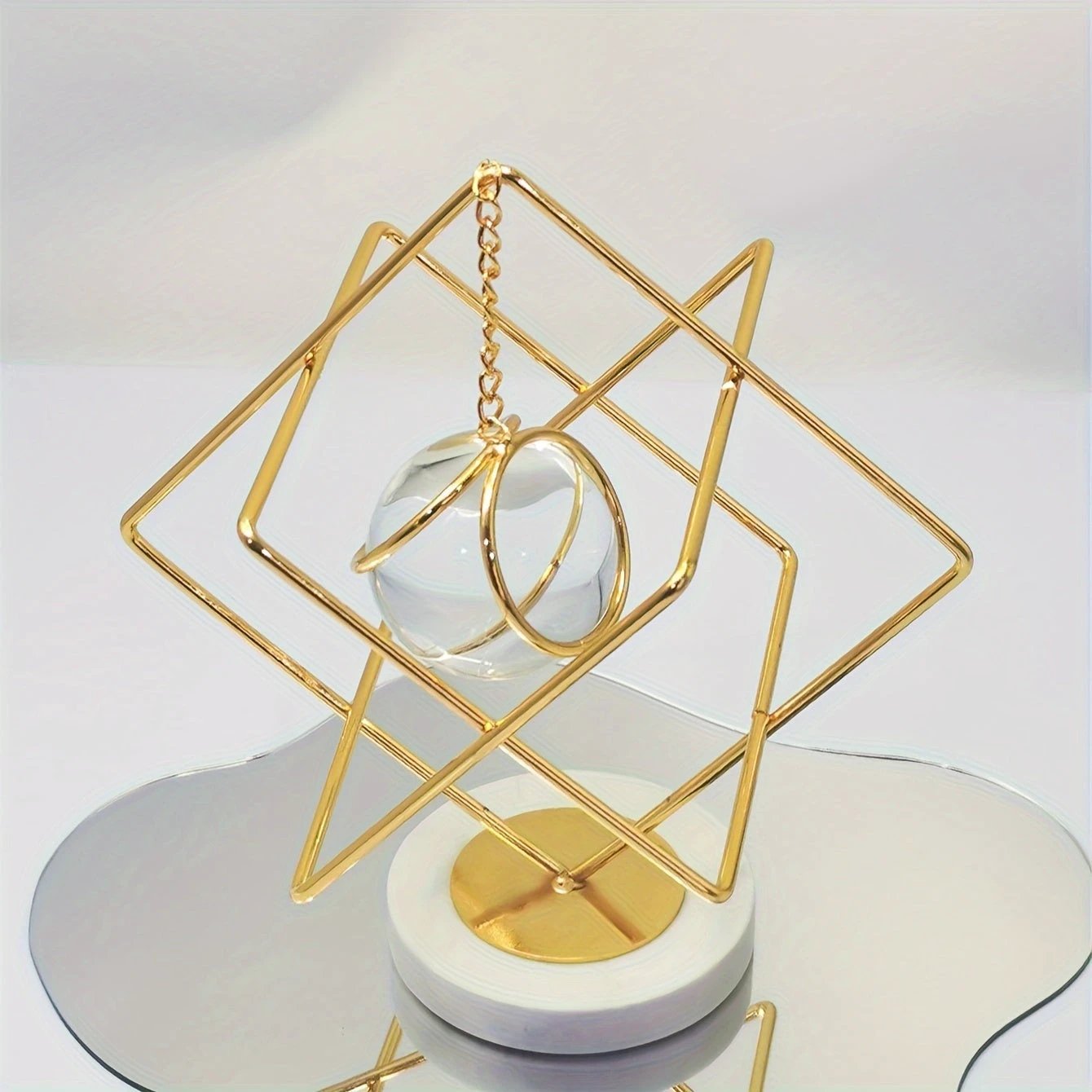Decorative Centerpiece with Pendulum Living Room Decor Decorative Bells