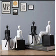 Decorative Sitting Figure Model Bookend. Decor Arts & Entertainment