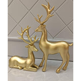Deer Ceramic Decor Pair.